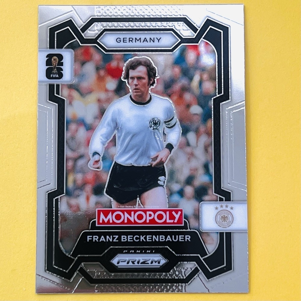 2026 Panini Prizm Monopoly FIFA World Cup Franz Beckenbauer Germany #60